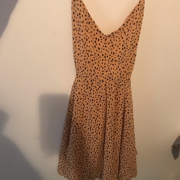 Cheetah Print Mini Dress - Picture 2 of 6